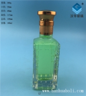 100ml長方形厚底玻璃小酒瓶