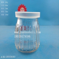 150ml豎條玻璃布丁瓶