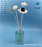 100ml長方形扁玻璃香薰瓶