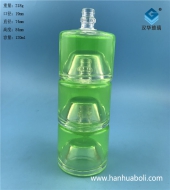 120ml疊加玻璃圓形小酒瓶