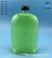 500ml長(zhǎng)方形玻璃扁酒瓶
