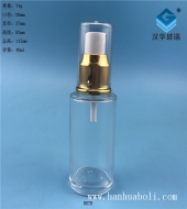 40ml塑料蓋透明玻璃噴霧香水玻璃瓶
