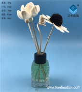 50ml正方形無火藤條香薰玻璃瓶