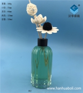 200ml豎條無火藤條玻璃香薰瓶