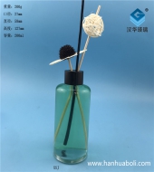 200ml圓柱型無火藤條玻璃香薰瓶