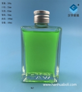 100ml長方形玻璃小酒瓶