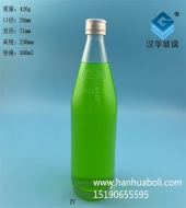 批發(fā)500ml果汁飲料玻璃瓶