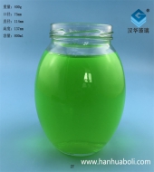 批發800ml大肚玻璃罐頭瓶