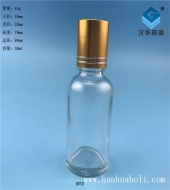 批發30ml透明玻璃滾珠精油瓶