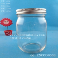 650ml圓形蜂蜜玻璃瓶