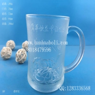 200ml老村長玻璃把子杯