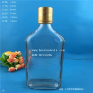 500ml長(zhǎng)方形玻璃酒瓶