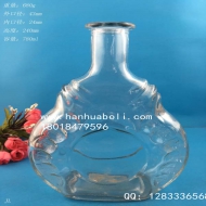 780ml工藝玻璃酒瓶