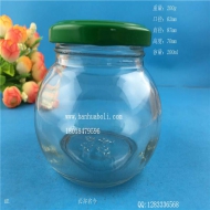 200ml橢圓形醬菜玻璃瓶