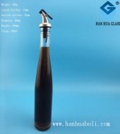 390ml棒球棍橄欖油玻璃瓶