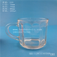 200ml小馬克玻璃杯