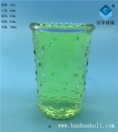 100ml麻點玻璃燭臺