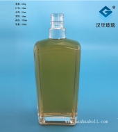 500ml長方形玻璃白酒瓶